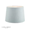 Laura Ashley Bacall Linen Empire Drum Shade Duck Egg Blue 30cm/12 Inch