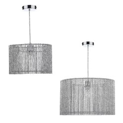 Nest Large & Small Easy Fit Shades Polished Chrome