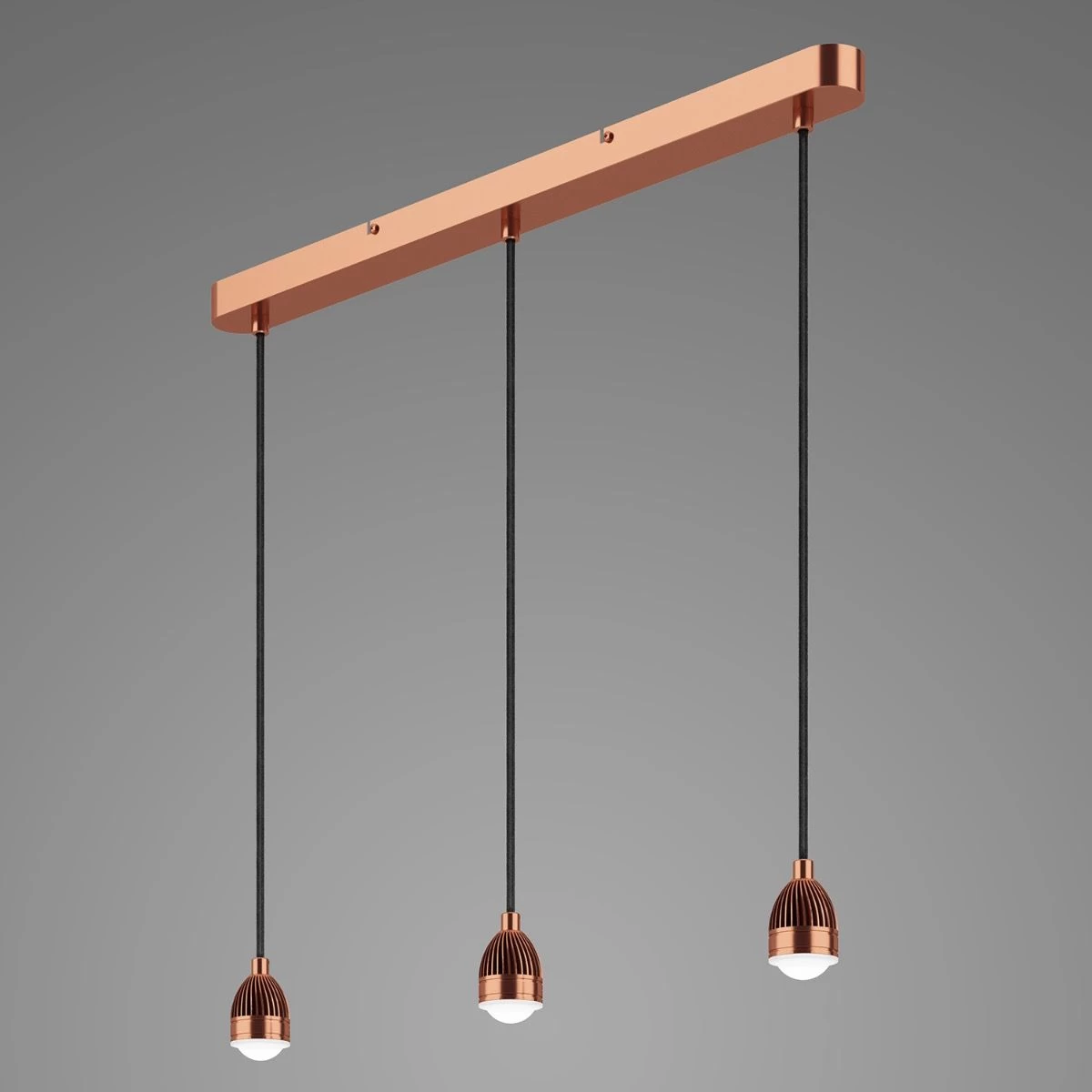 3 Light Bar Modular Suspension Copper LED - Image 2